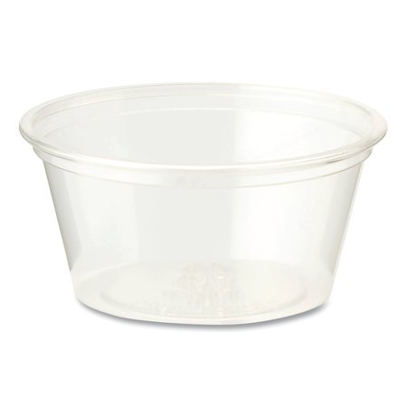 WORLD CENTRIC PLA Clear Cold Cups, Souffle, 2 oz, Clear, PK2000 CPCS2S